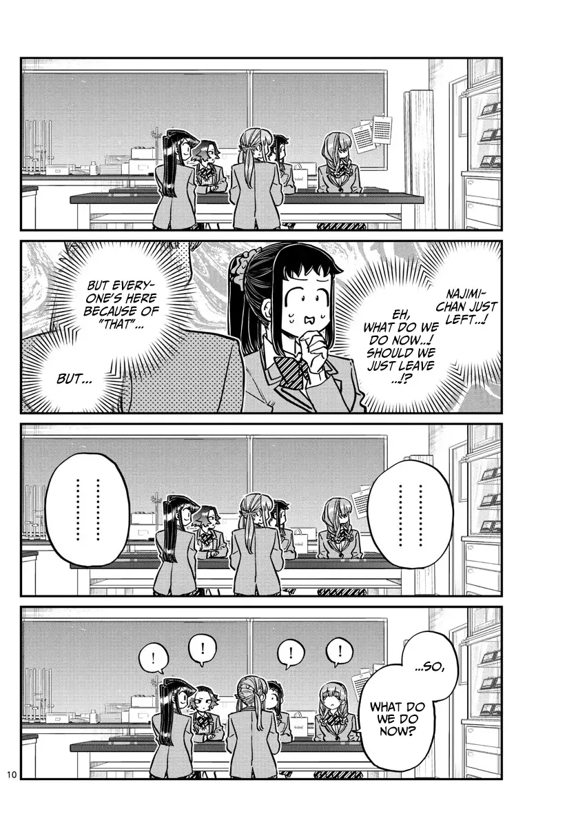 Komi-san wa Komyushou desu Chapter 251 page 10