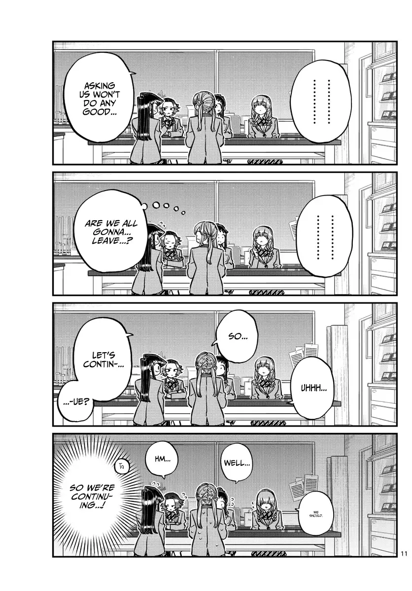 Komi-san wa Komyushou desu Chapter 251 page 11