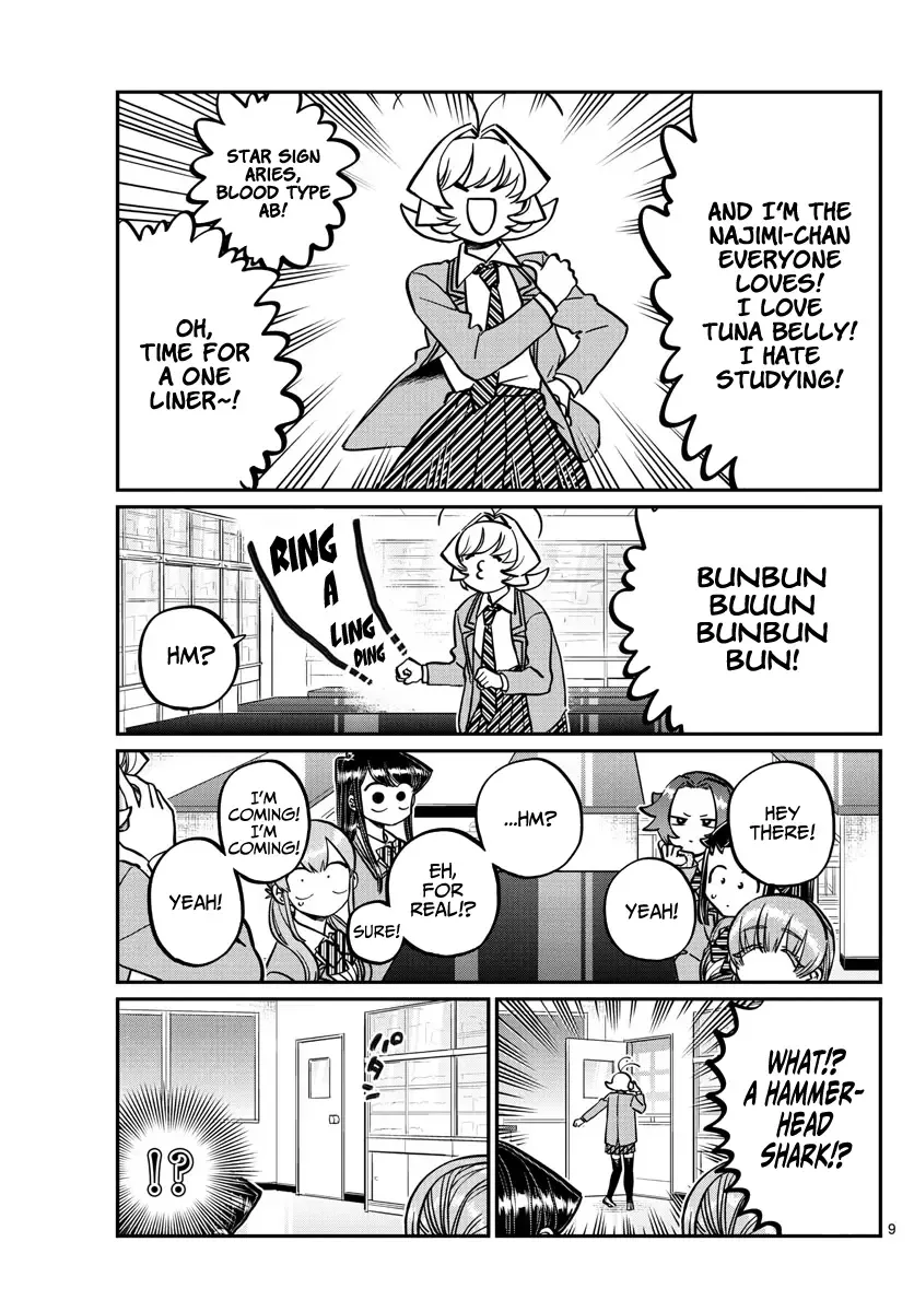 Komi-san wa Komyushou desu Chapter 251 page 9