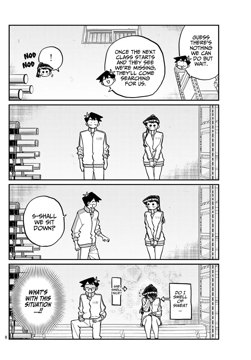 Komi-san wa Komyushou desu Chapter 246 page 8