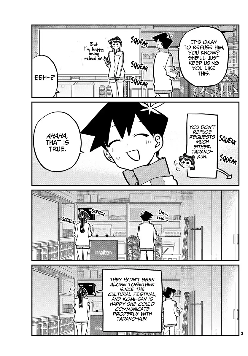 Komi-san wa Komyushou desu Chapter 246 page 3