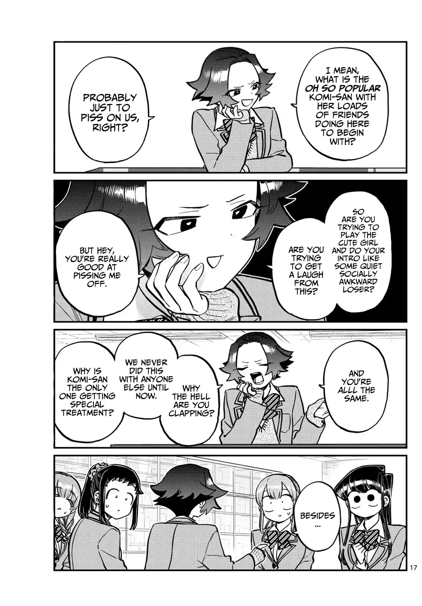 Komi-san wa Komyushou desu Chapter 251 page 17