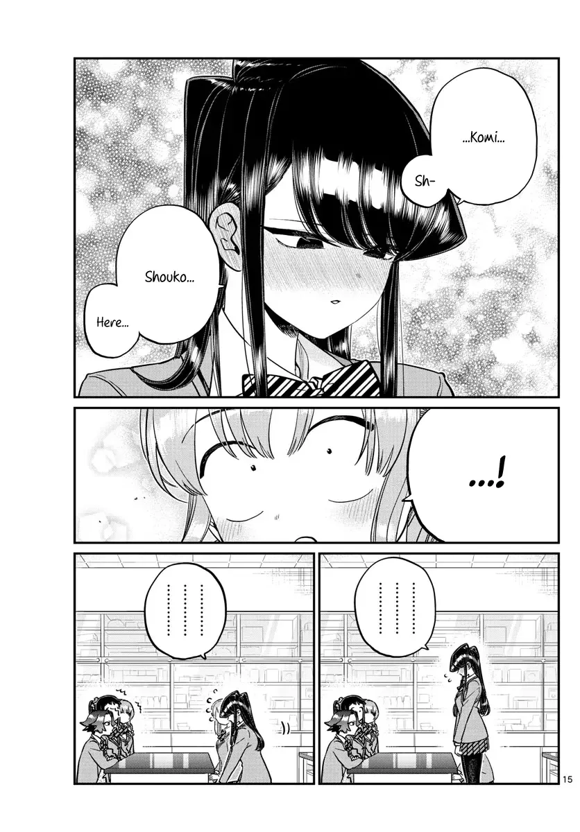 Komi-san wa Komyushou desu Chapter 251 page 15