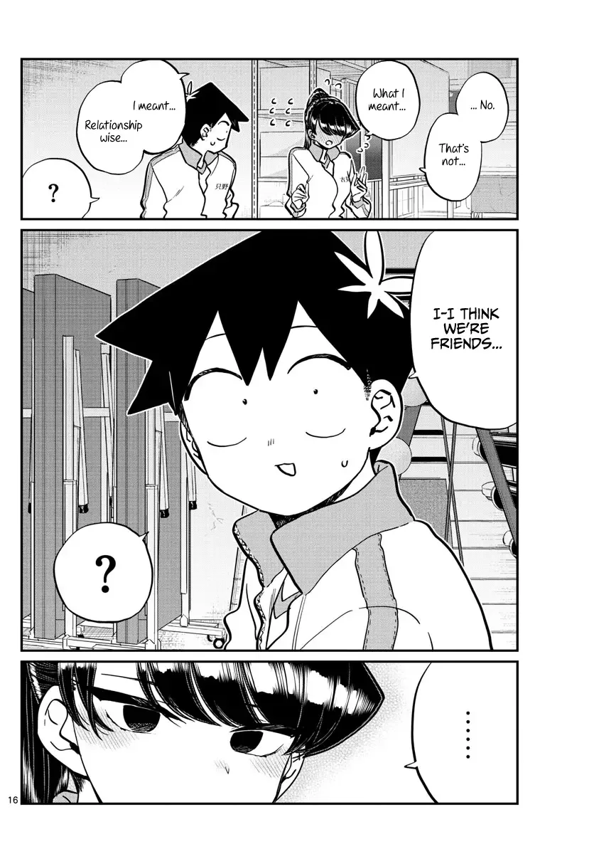 Komi-san wa Komyushou desu Chapter 246 page 16