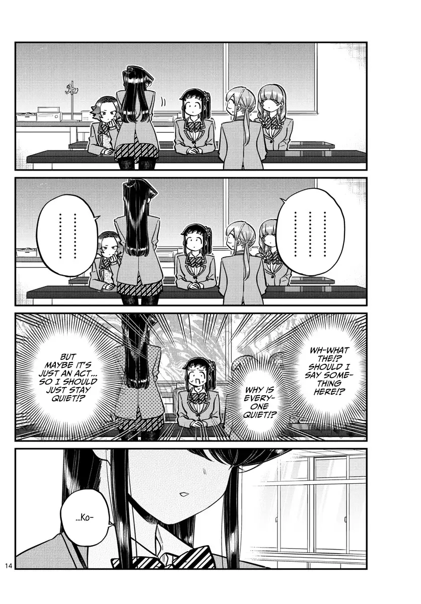 Komi-san wa Komyushou desu Chapter 251 page 14