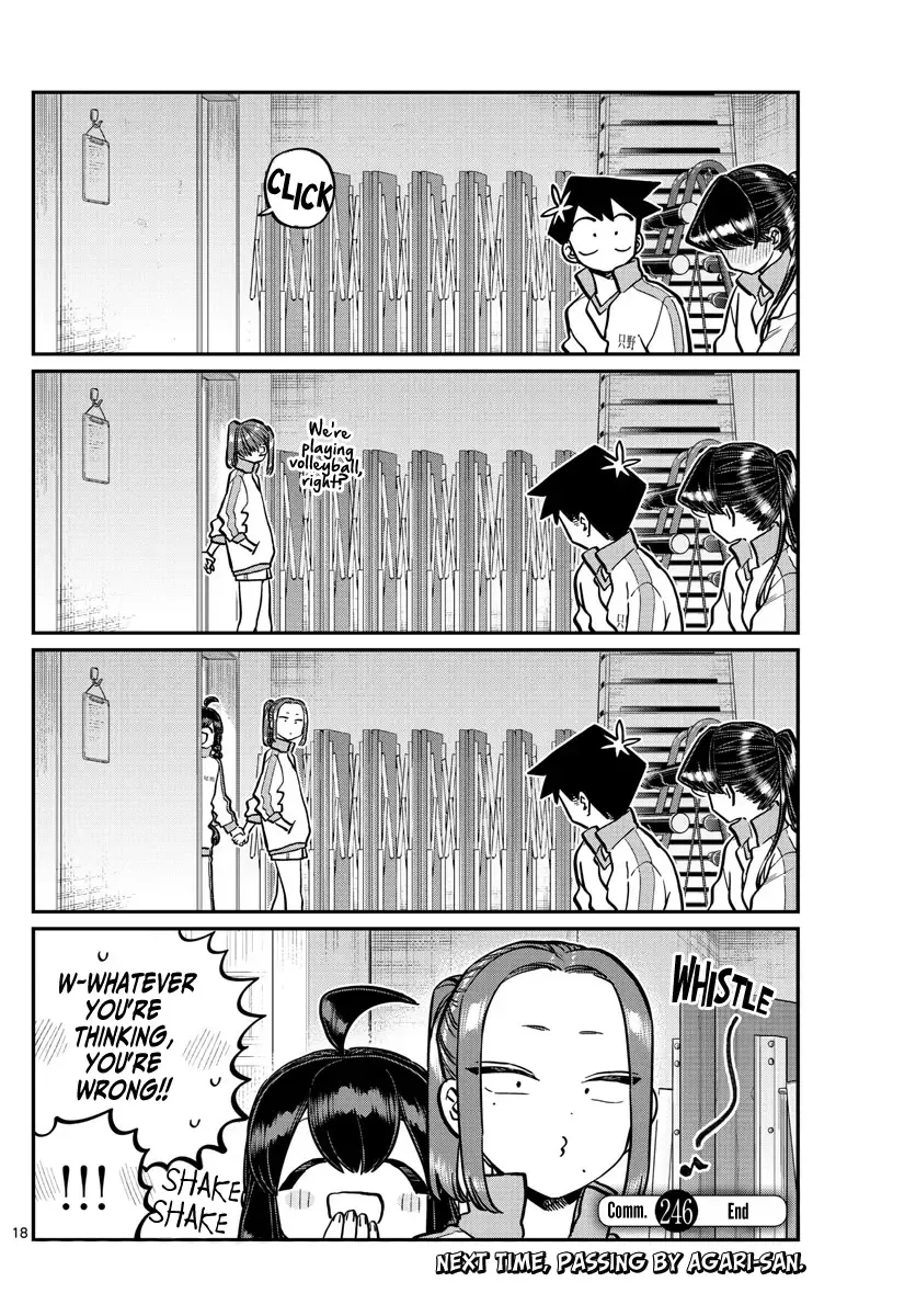 Komi-san wa Komyushou desu Chapter 246 page 18