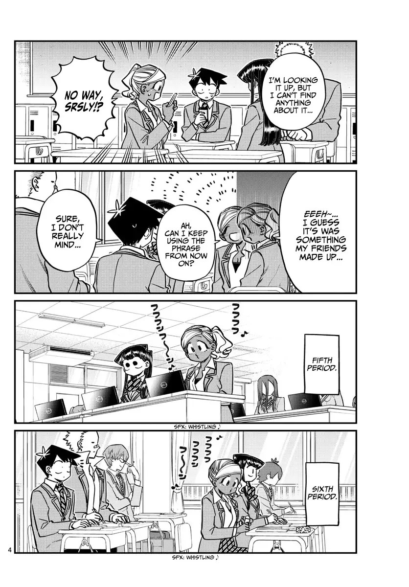 Komi-san wa Komyushou desu Chapter 248 page 4