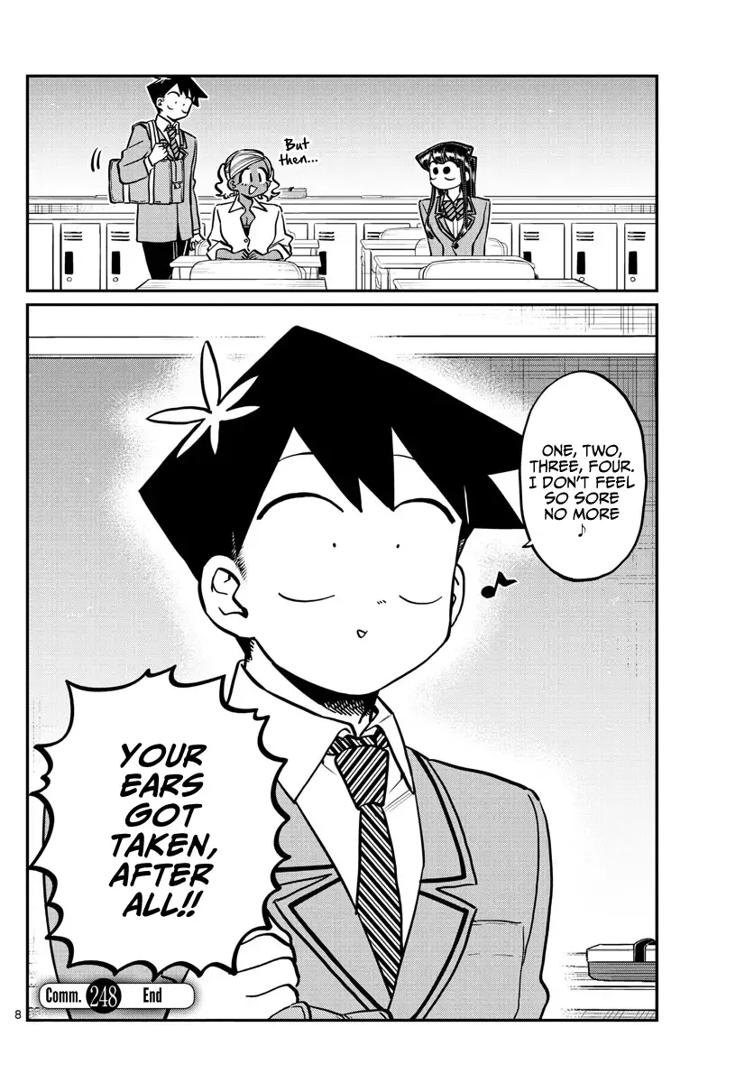 Komi-san wa Komyushou desu Chapter 248 page 8