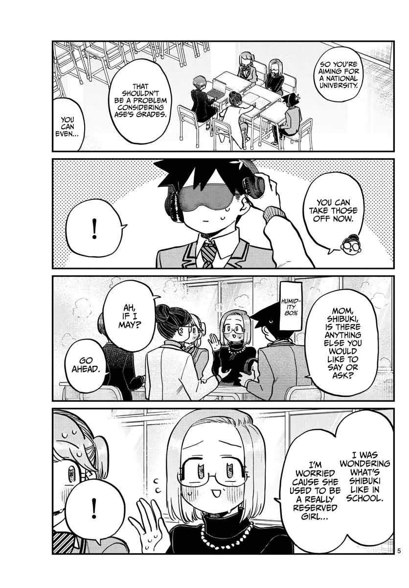Komi-san wa Komyushou desu Chapter 256 page 5