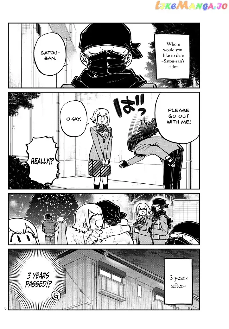 Komi-san wa Komyushou desu Chapter 250 page 6