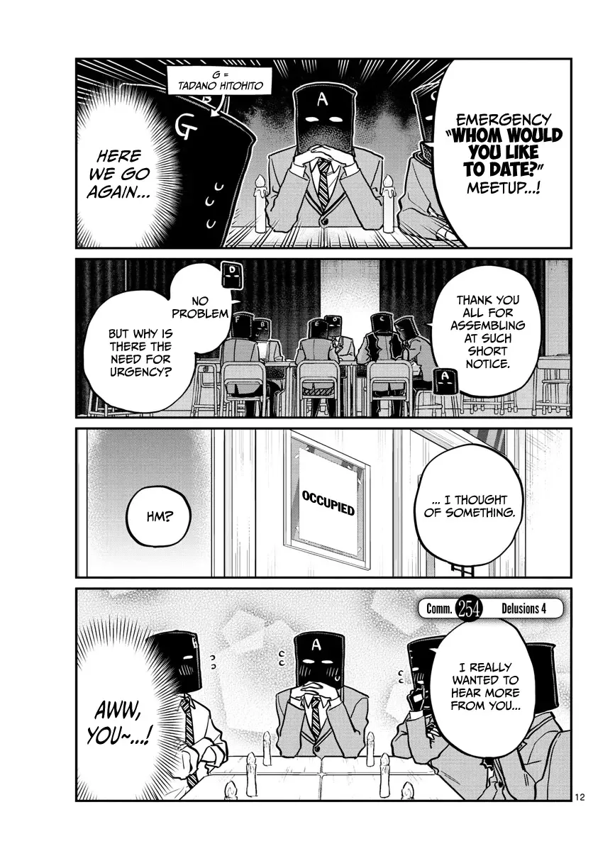Komi-san wa Komyushou desu Chapter 254 page 1
