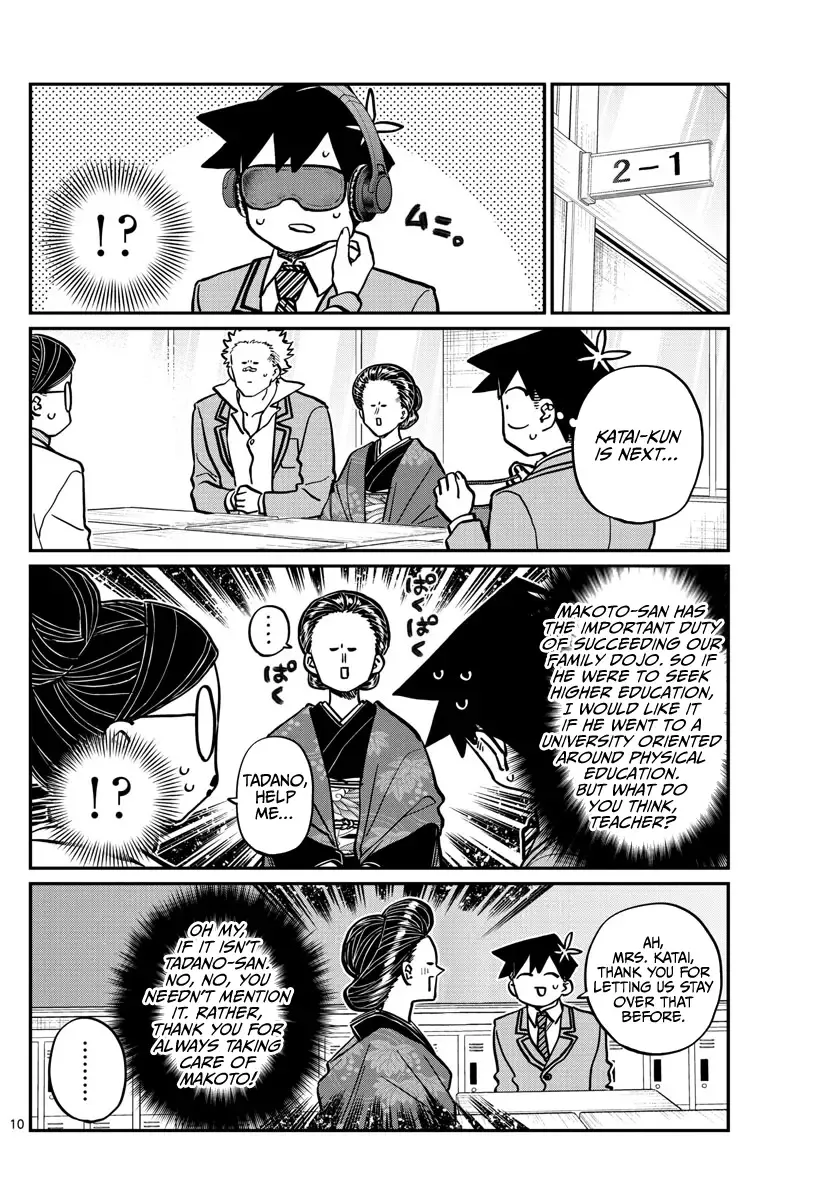Komi-san wa Komyushou desu Chapter 256 page 10