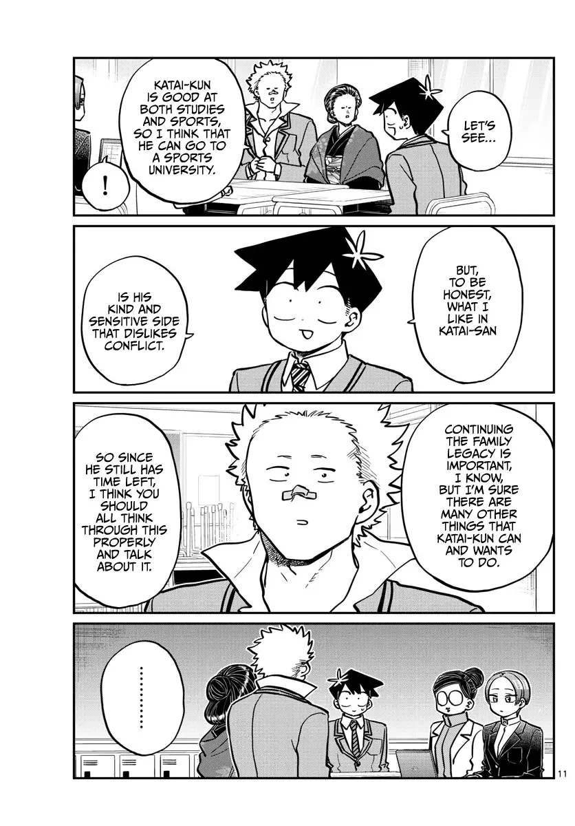 Komi-san wa Komyushou desu Chapter 256 page 11