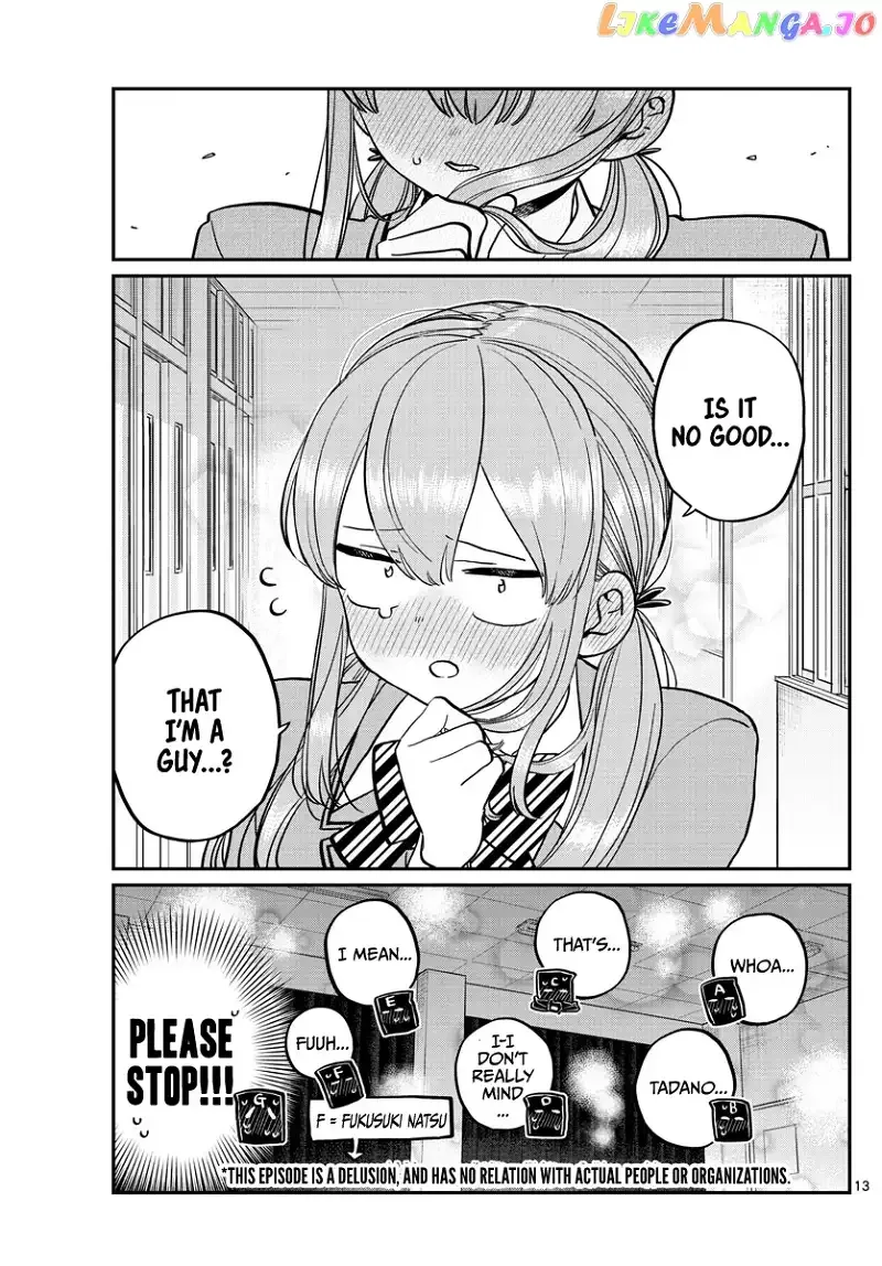 Komi-san wa Komyushou desu Chapter 250 page 13
