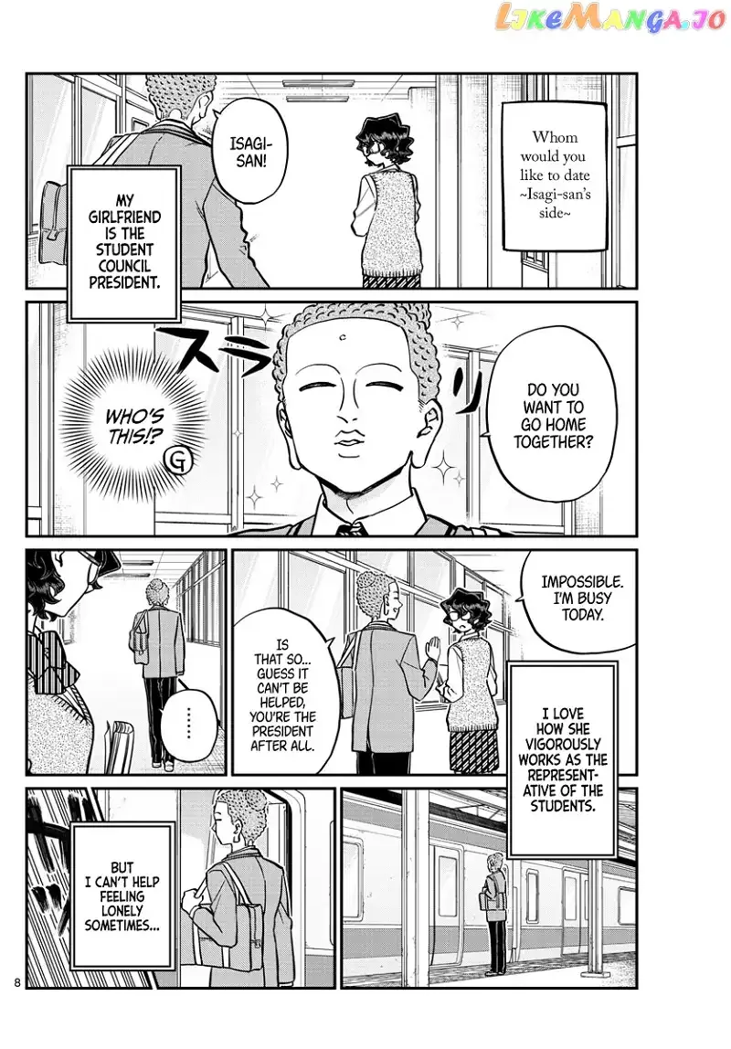 Komi-san wa Komyushou desu Chapter 250 page 8