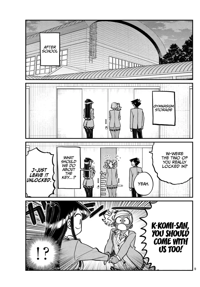 Komi-san wa Komyushou desu Chapter 255 page 9