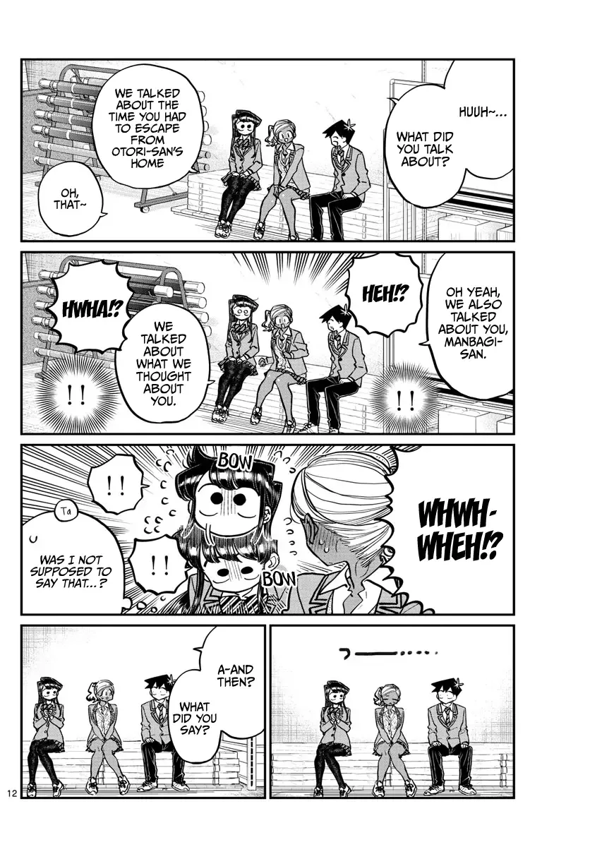 Komi-san wa Komyushou desu Chapter 255 page 12