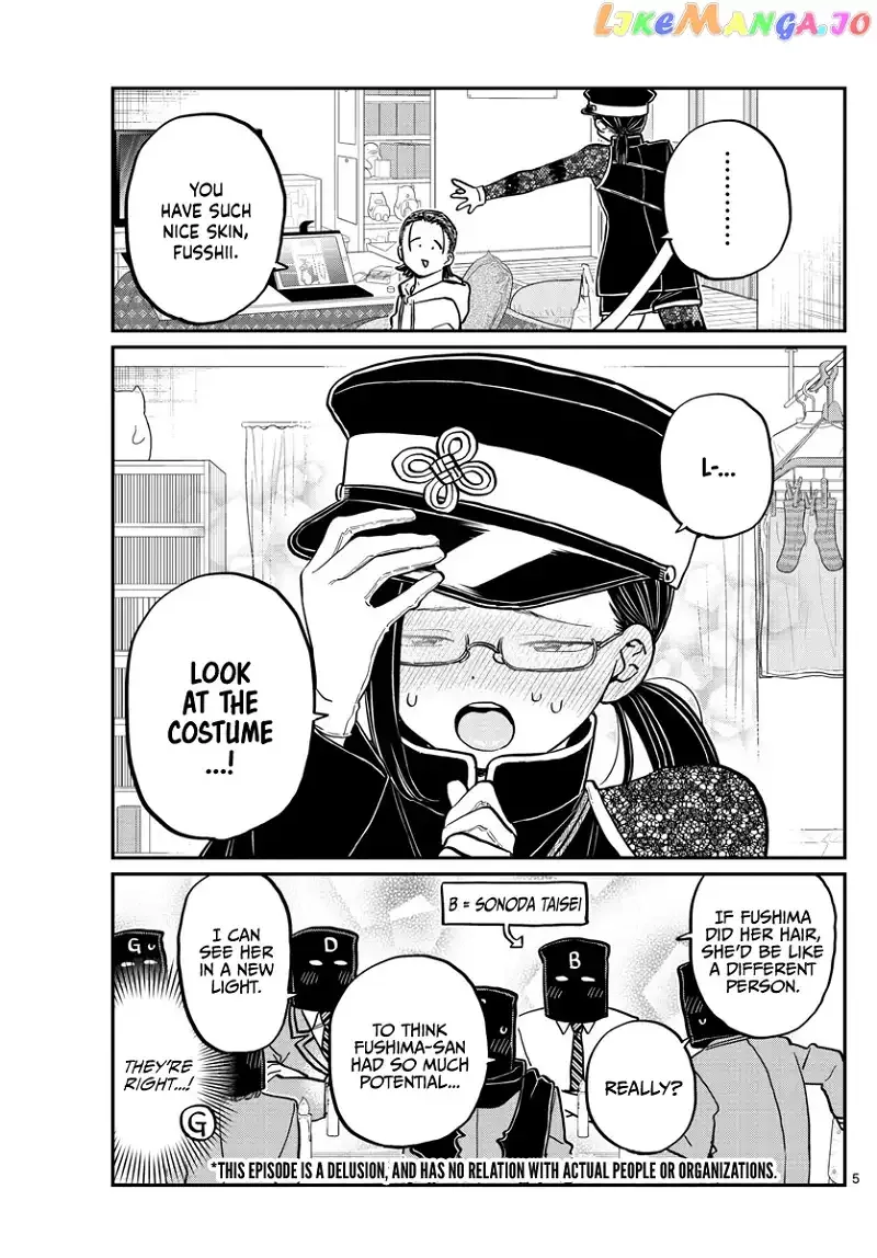 Komi-san wa Komyushou desu Chapter 250 page 5