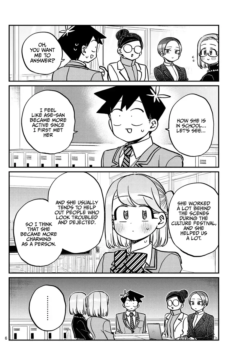 Komi-san wa Komyushou desu Chapter 256 page 6