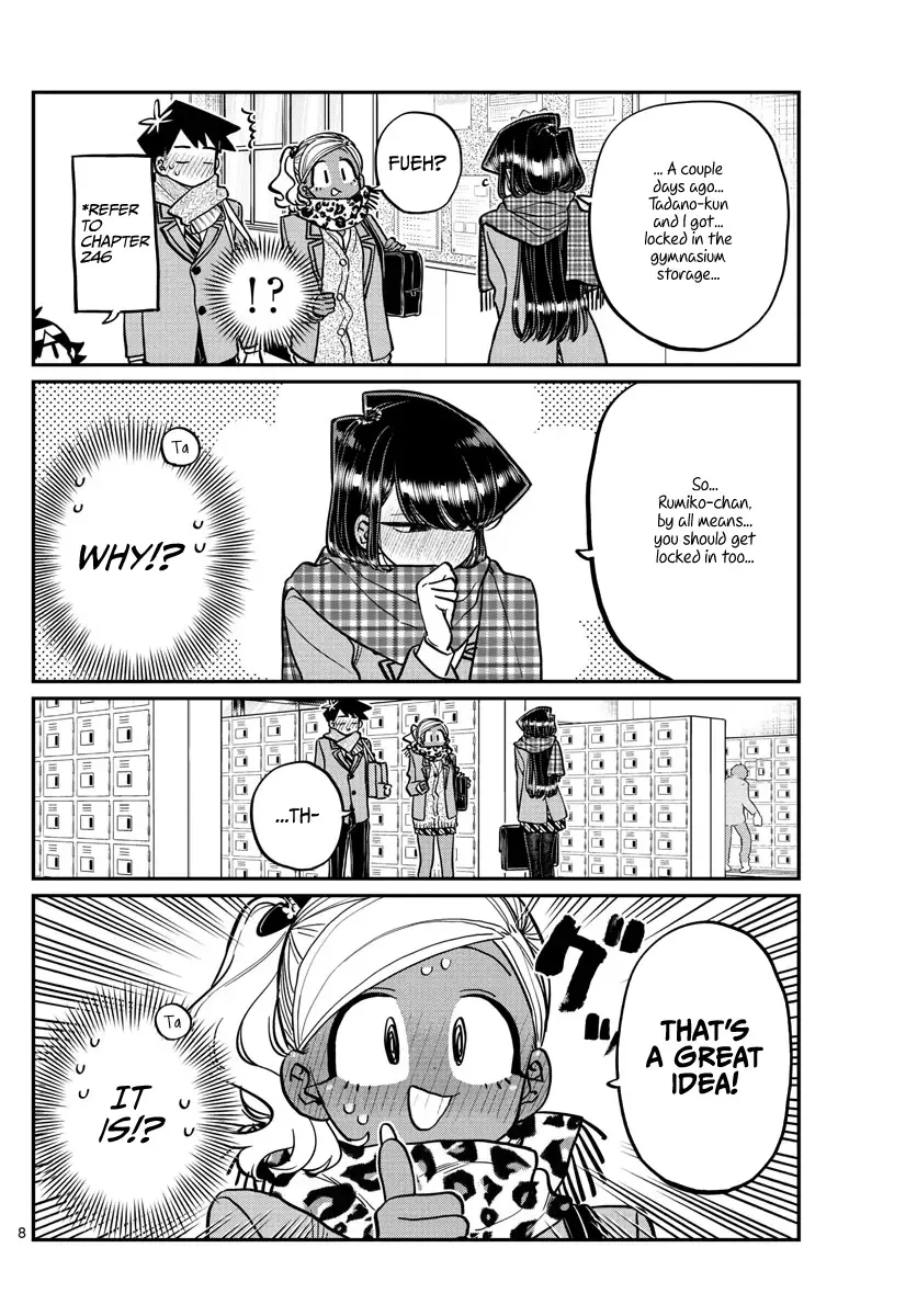 Komi-san wa Komyushou desu Chapter 255 page 8