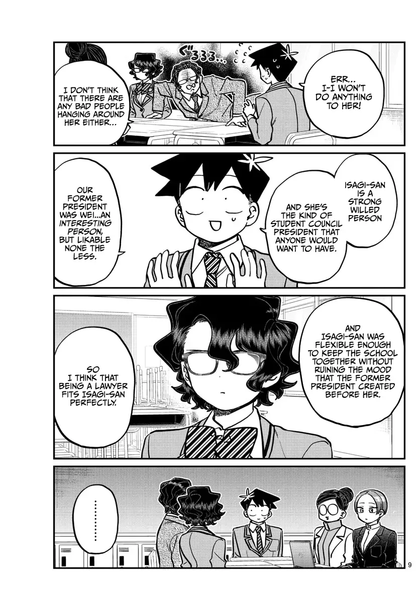 Komi-san wa Komyushou desu Chapter 256 page 9