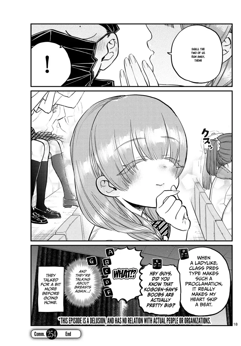 Komi-san wa Komyushou desu Chapter 254 page 7