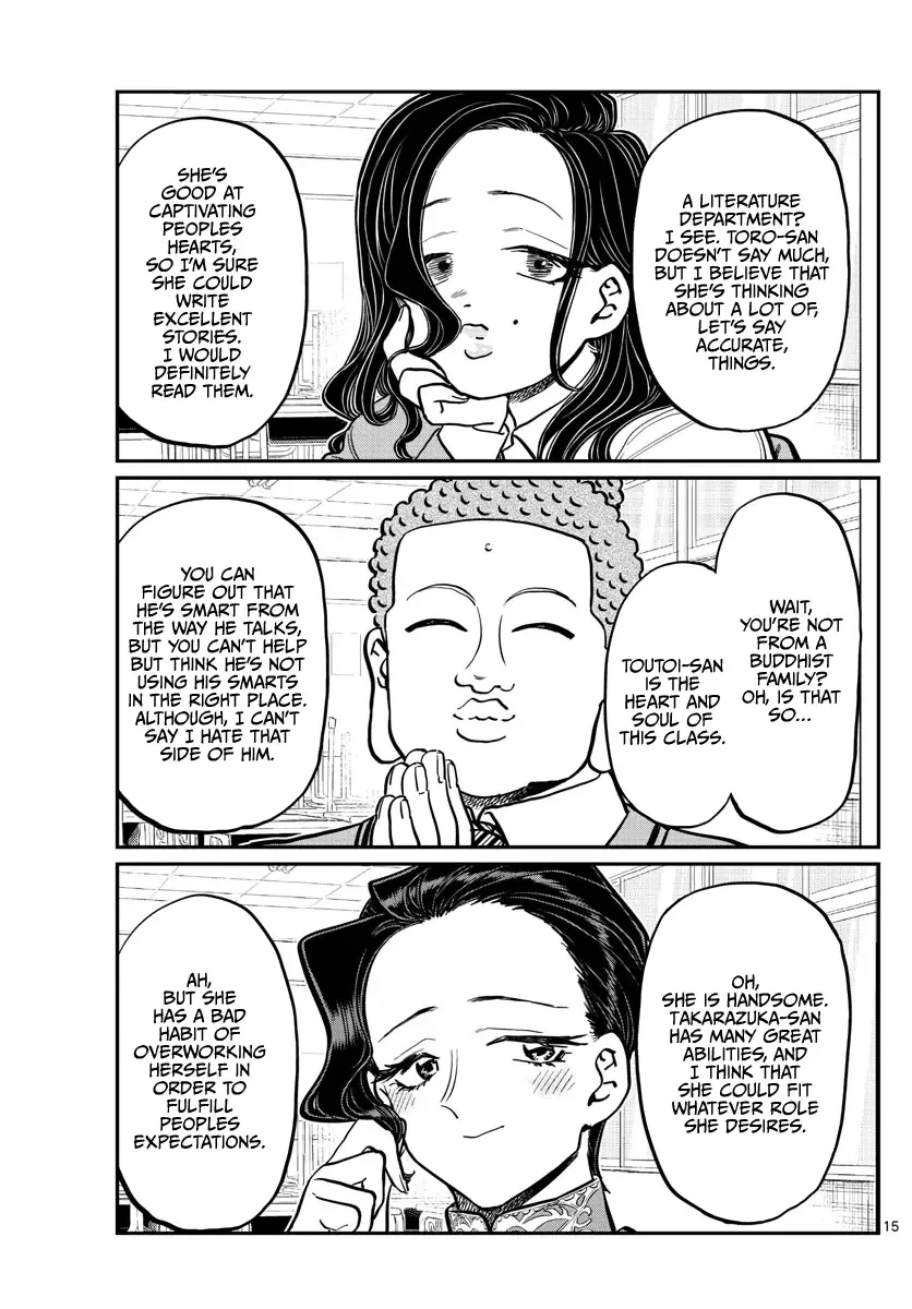 Komi-san wa Komyushou desu Chapter 256 page 15