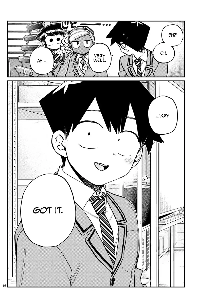Komi-san wa Komyushou desu Chapter 255 page 16