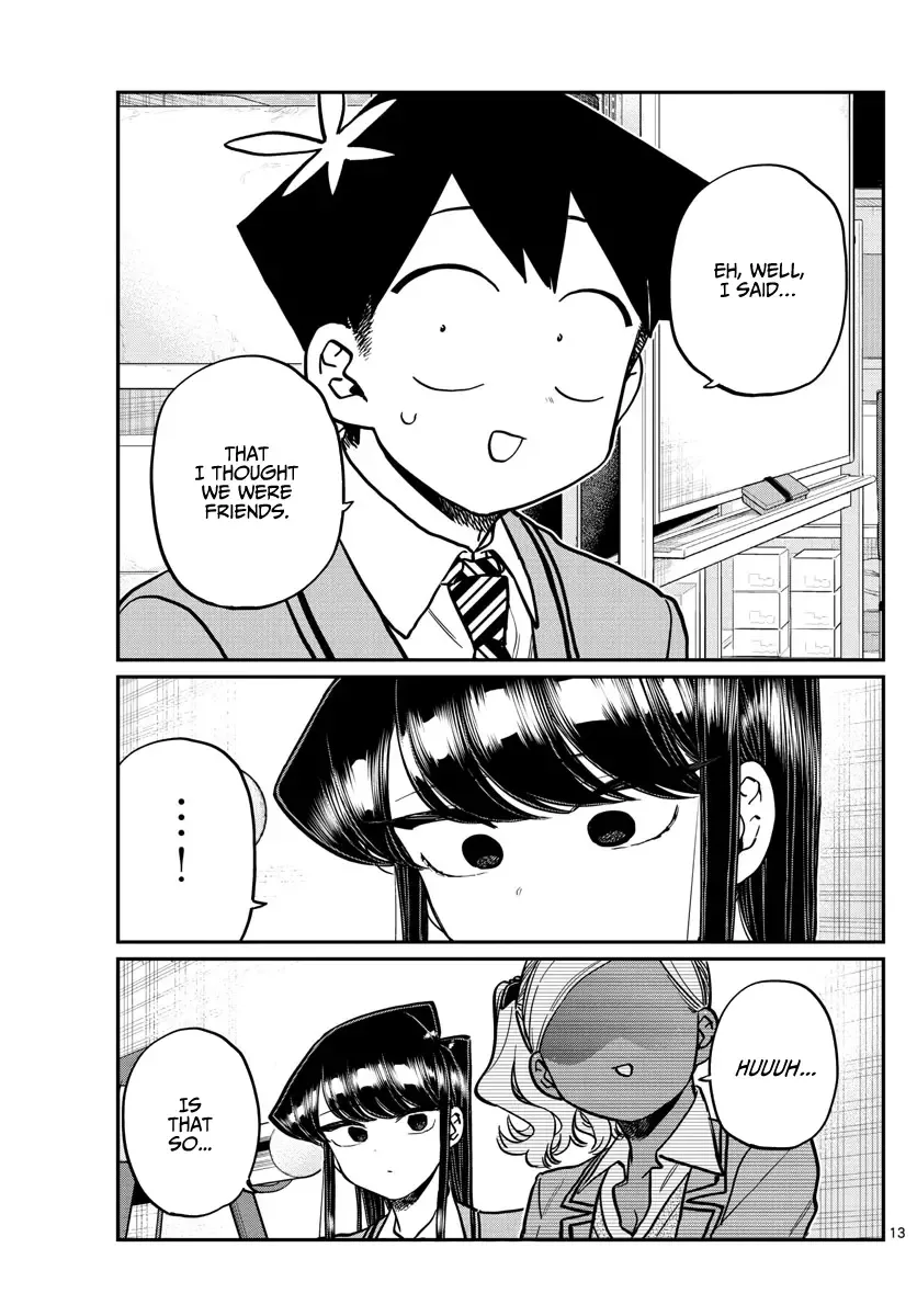 Komi-san wa Komyushou desu Chapter 255 page 13