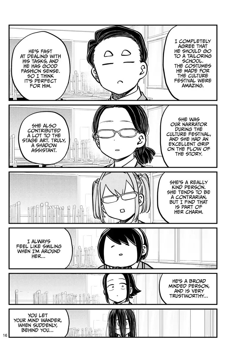 Komi-san wa Komyushou desu Chapter 256 page 16