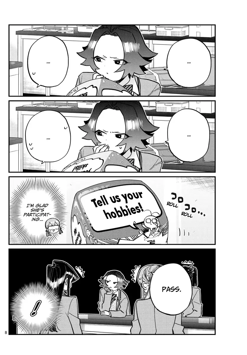 Komi-san wa Komyushou desu Chapter 252 page 8