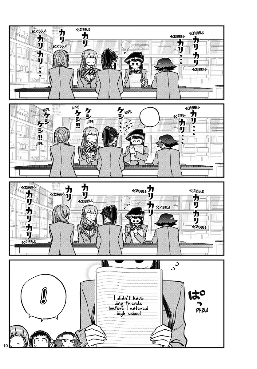 Komi-san wa Komyushou desu Chapter 252 page 10
