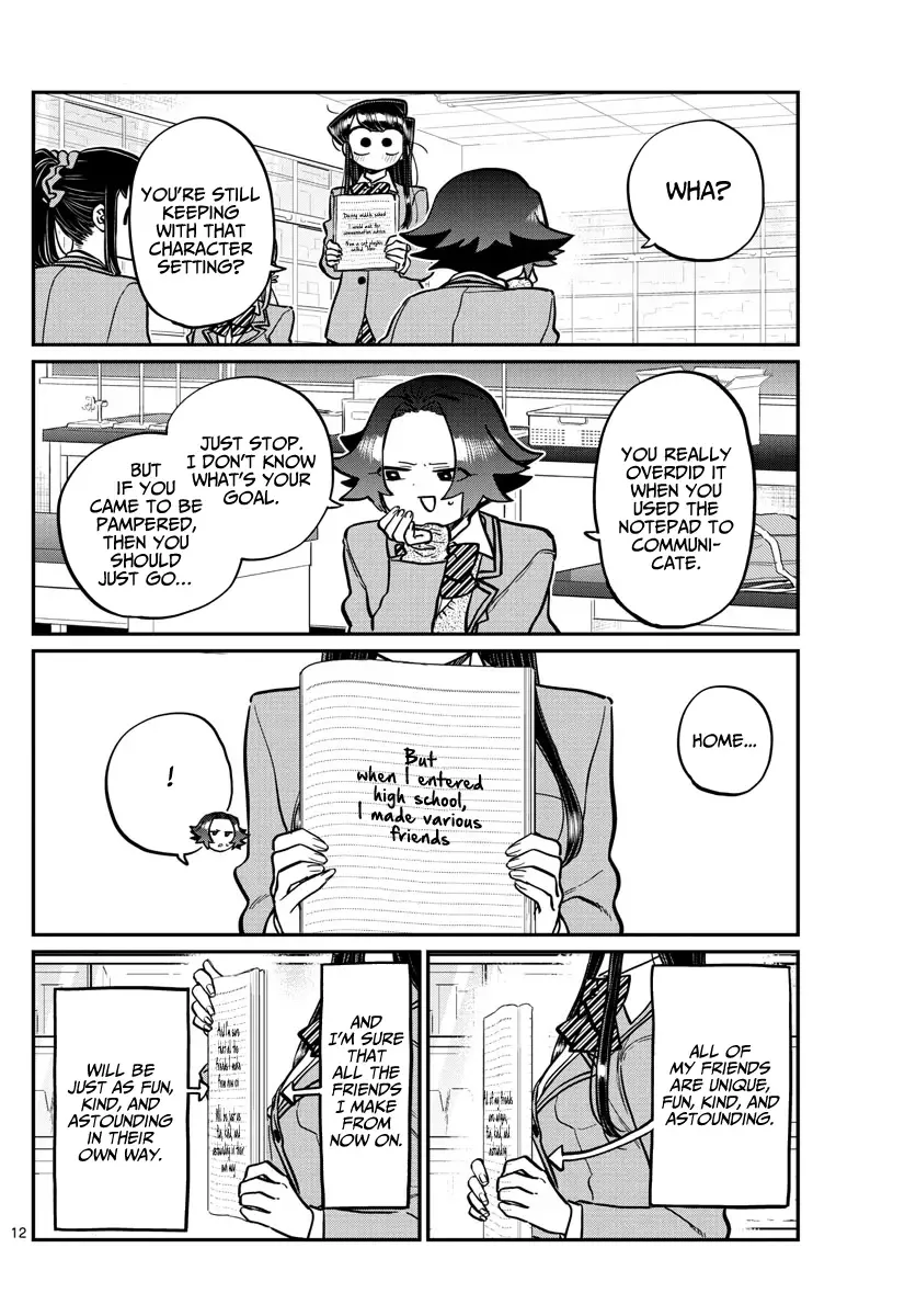 Komi-san wa Komyushou desu Chapter 252 page 12