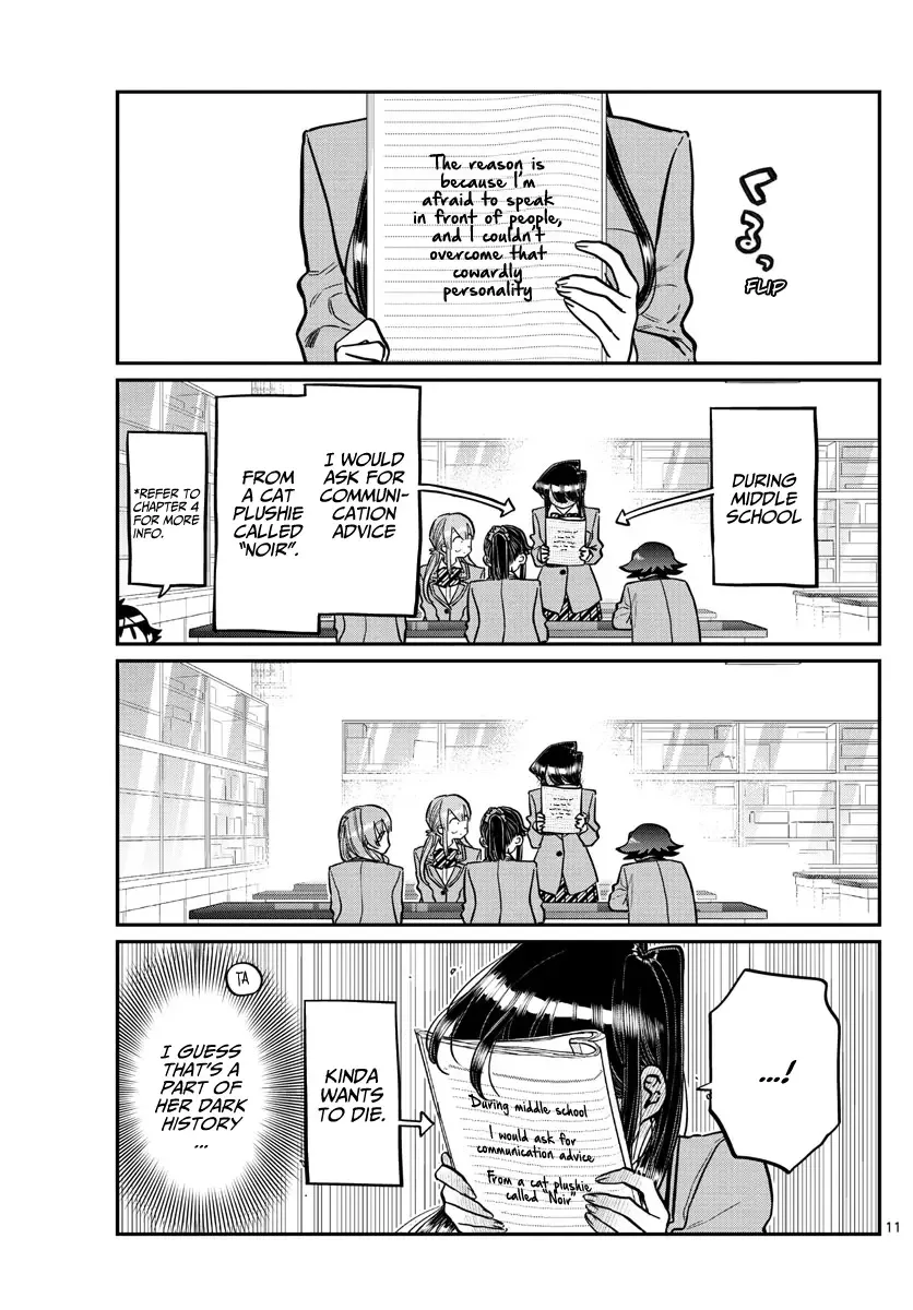 Komi-san wa Komyushou desu Chapter 252 page 11