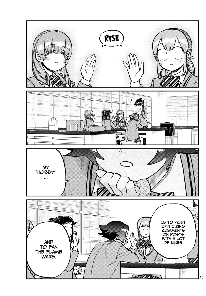 Komi-san wa Komyushou desu Chapter 252 page 15