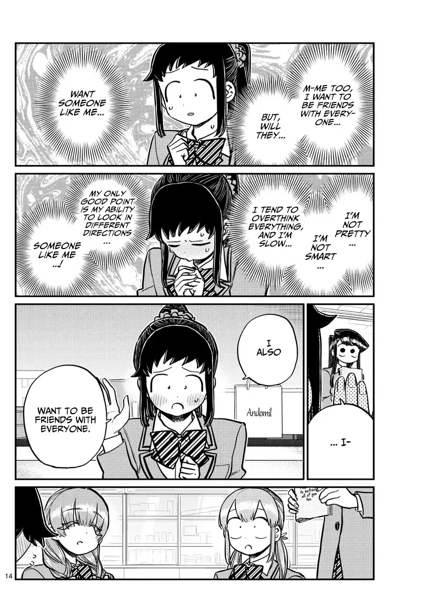 Komi-san wa Komyushou desu Chapter 252 page 14