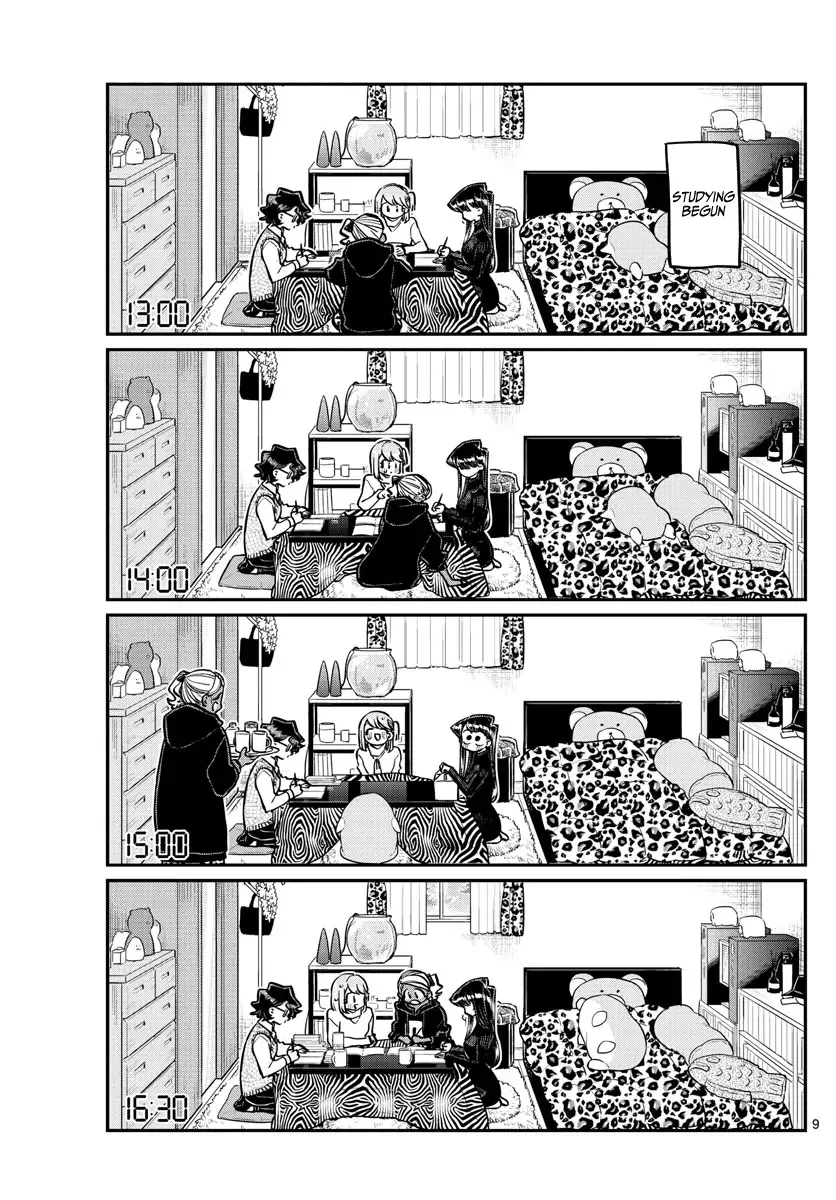 Komi-san wa Komyushou desu Chapter 257 page 9