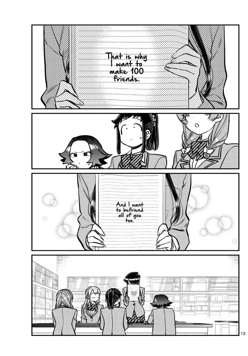 Komi-san wa Komyushou desu Chapter 252 page 13