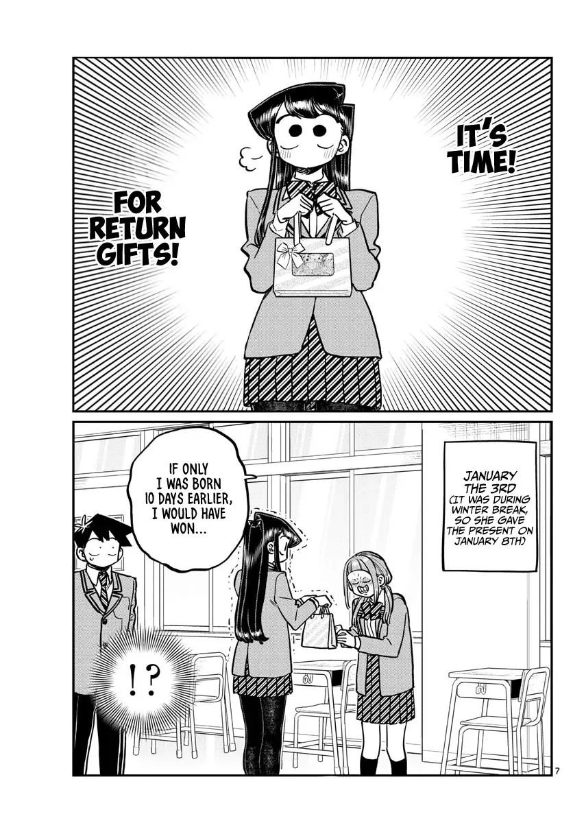 Komi-san wa Komyushou desu Chapter 259 page 7
