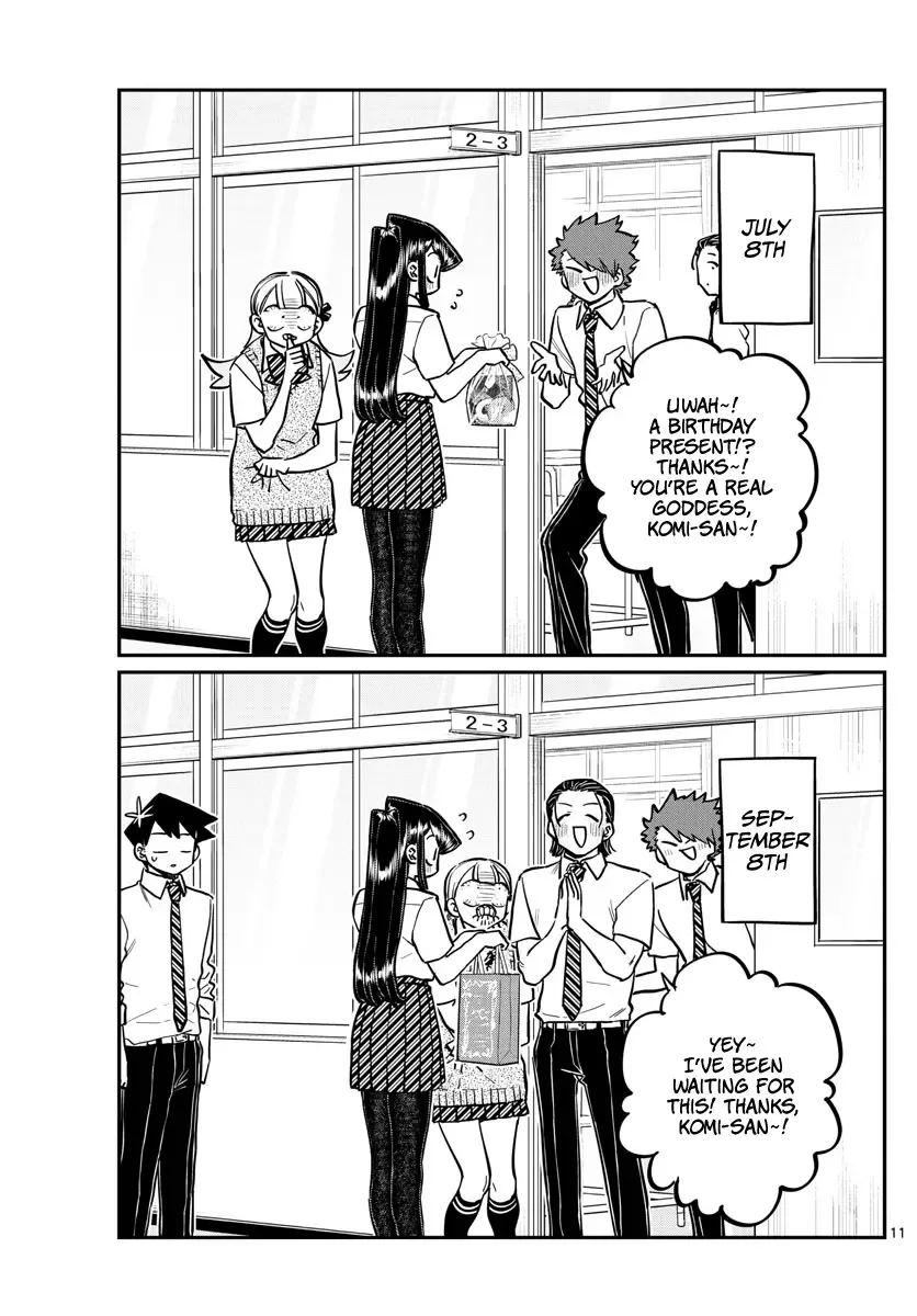 Komi-san wa Komyushou desu Chapter 259 page 11