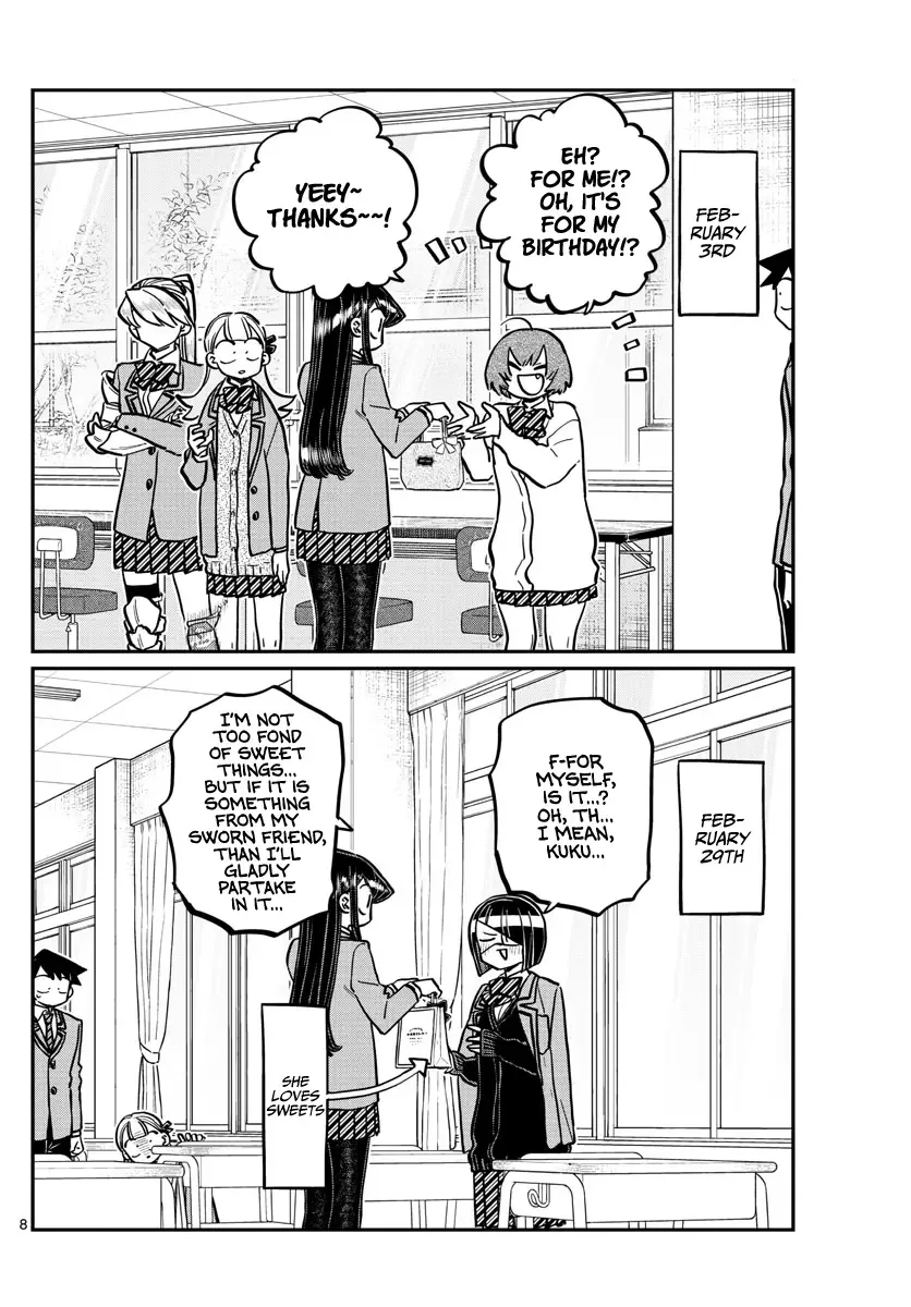 Komi-san wa Komyushou desu Chapter 259 page 8