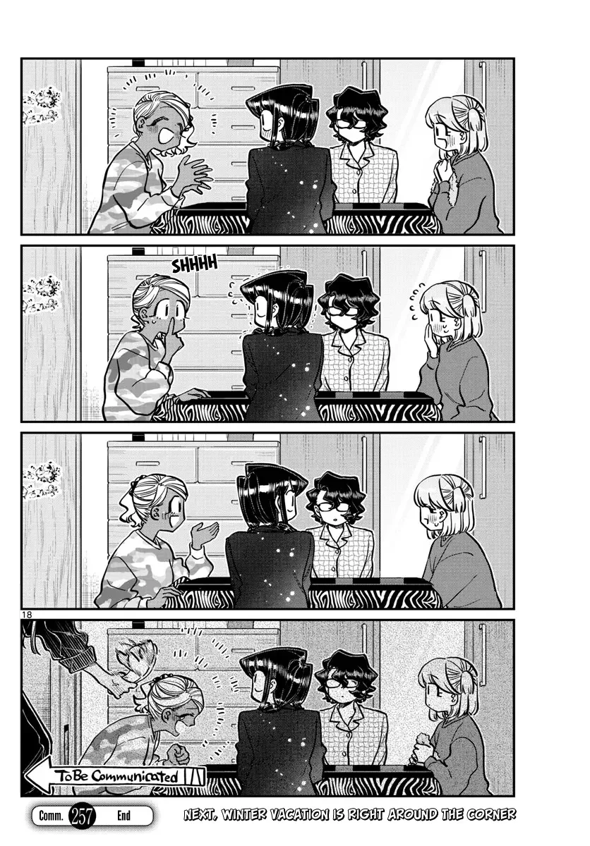 Komi-san wa Komyushou desu Chapter 257 page 18