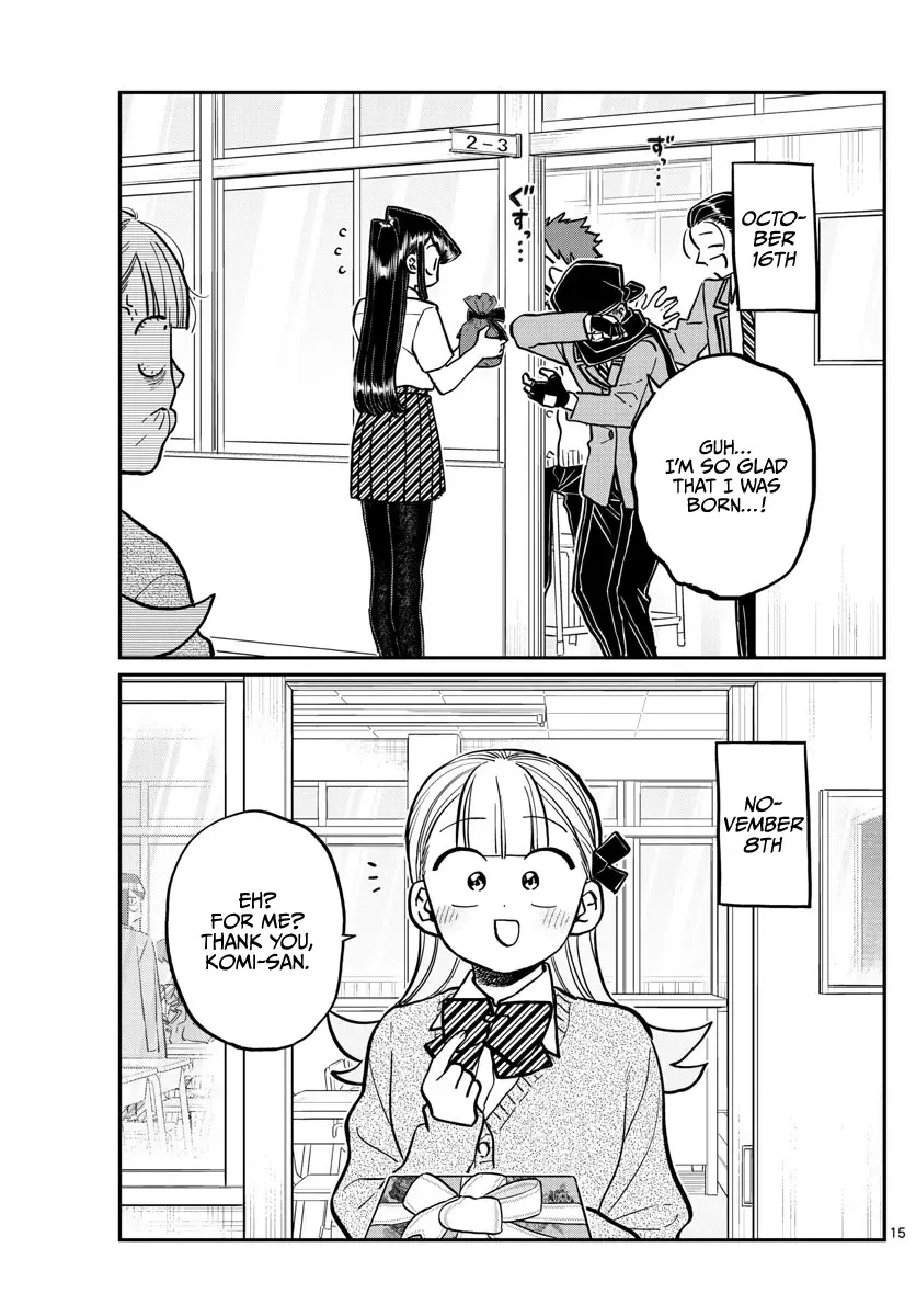 Komi-san wa Komyushou desu Chapter 259 page 15