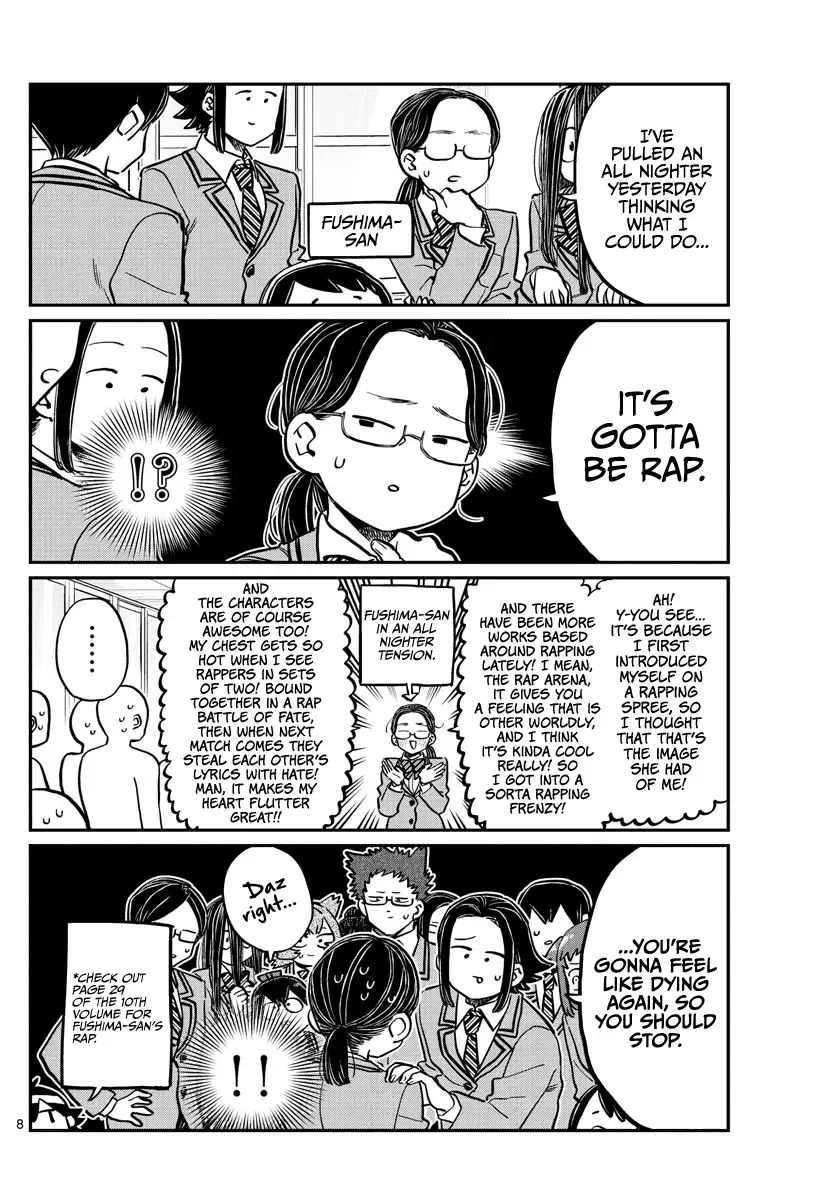 Komi-san wa Komyushou desu Chapter 258 page 8