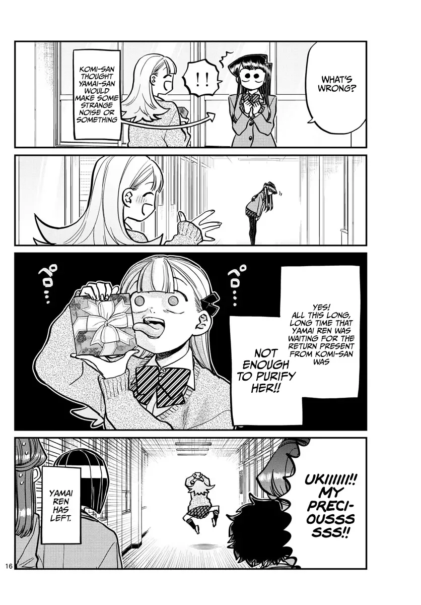 Komi-san wa Komyushou desu Chapter 259 page 16