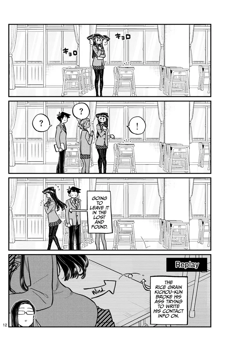 Komi-san wa Komyushou desu Chapter 258 page 12