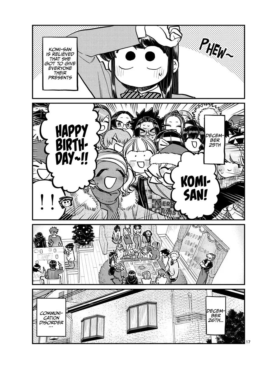 Komi-san wa Komyushou desu Chapter 259 page 17