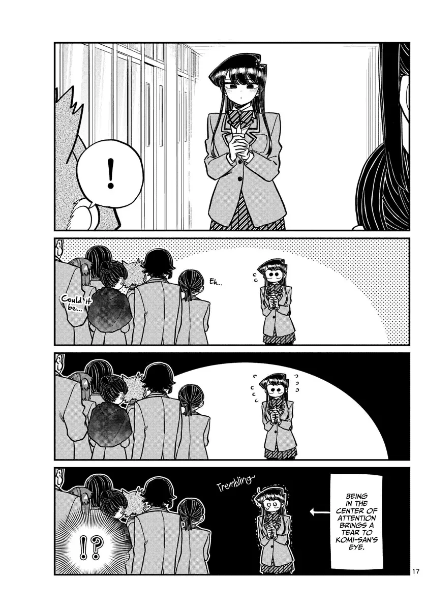 Komi-san wa Komyushou desu Chapter 258 page 17