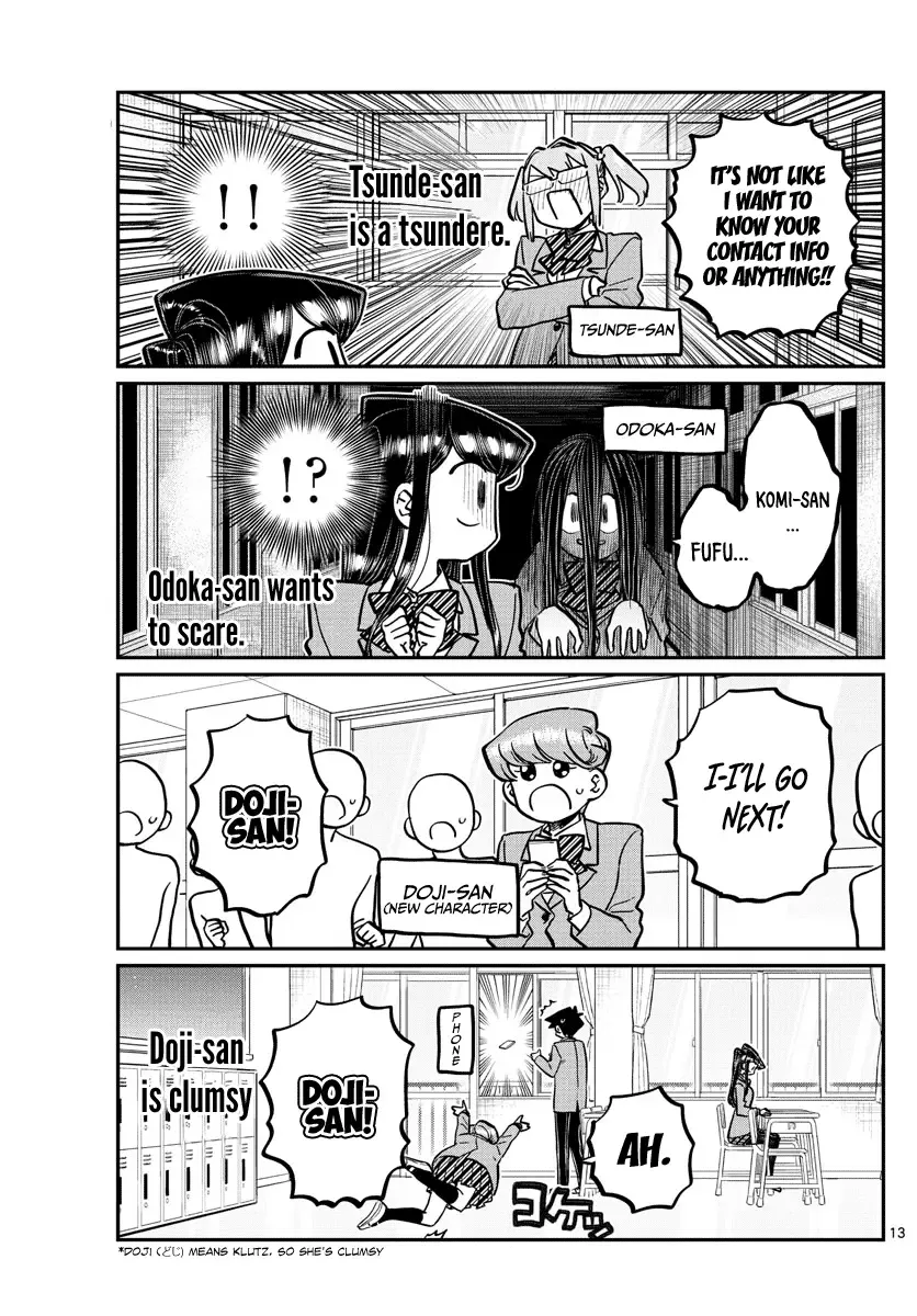 Komi-san wa Komyushou desu Chapter 258 page 13
