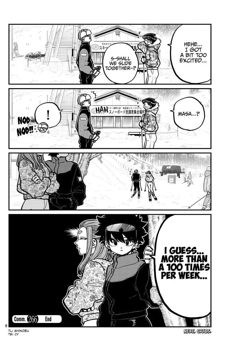 Komi-san wa Komyushou desu Chapter 266 page 7